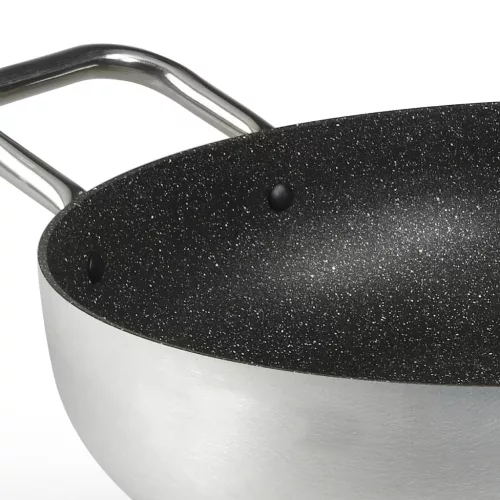 Tigaie adanca Flonal Pura Induction Professional cu 2 manere, 36 cm, antiaderent Magma-Tech Plus, pentru toate plitele