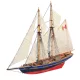Kit model goeleta Bluenose II cu vele si catarge