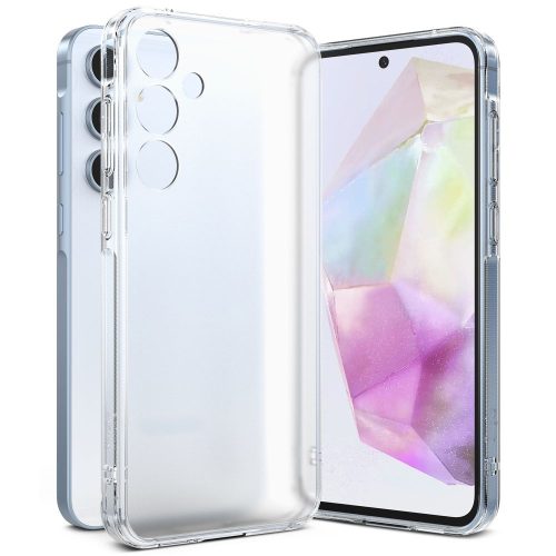 Husa Ringke Fusion pentru Samsung Galaxy A35 5G Mat Transparent