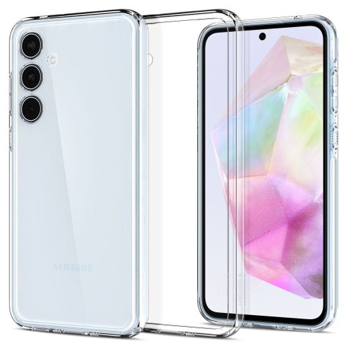 Husa Spigen Ultra Hybrid pentru Samsung Galaxy A35 5G Transparent