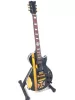 Miniatura chitara Metallica James Hetfield negru galben
