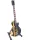 Miniatura chitara Metallica James Hetfield negru galben