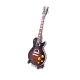 Miniatura chitara Slash lemn de mahon 15,5 cm